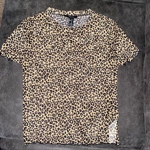 Cheetah print top